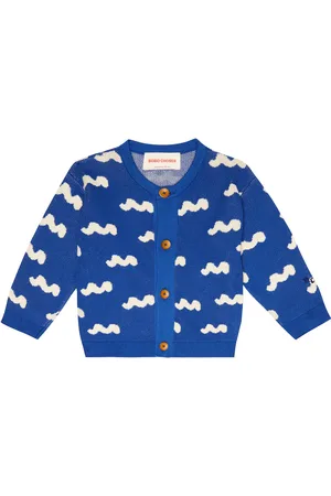 Bobo Choses Baby printed cotton cardigan