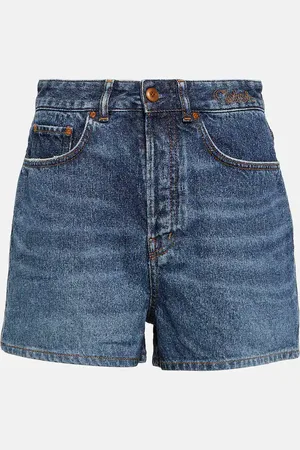 Chloé ChloÃ© High-rise denim shorts