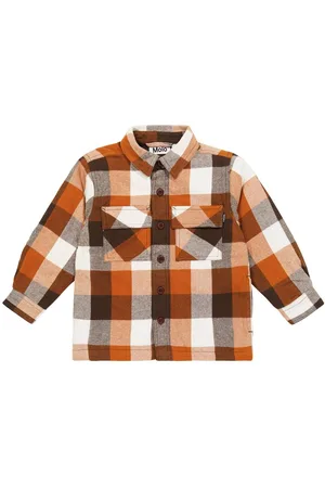 Molo Hayes checked shirt jacket