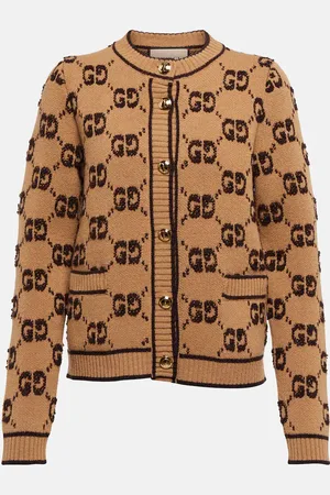 Gucci GG jacquard wool bouclÃ© cardigan