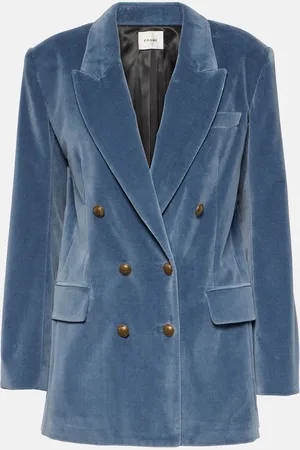 Frame Cotton velvet blazer