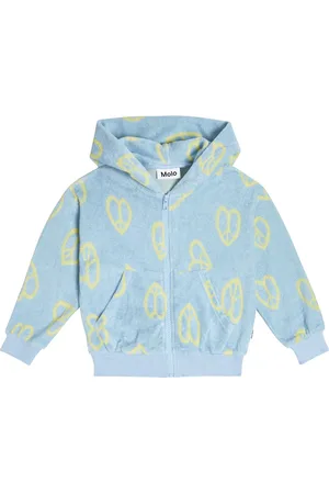 Molo Mel printed cotton-blend hoodie