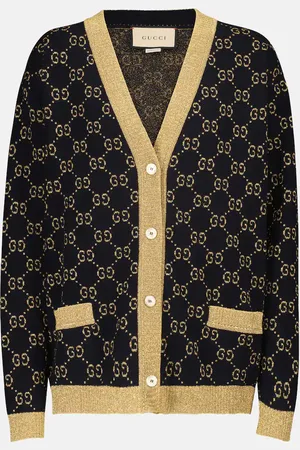 Gucci Cotton-blend lamÃ© cardigan