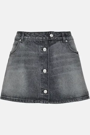 Courrèges CourrÃ¨ges Denim miniskirt