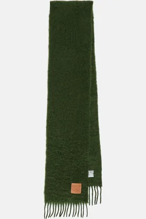 Loewe Anagram mohair-blend scarf