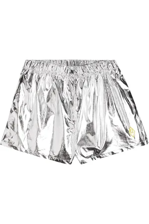 The Animals Observatory Shiny Clam cotton shorts