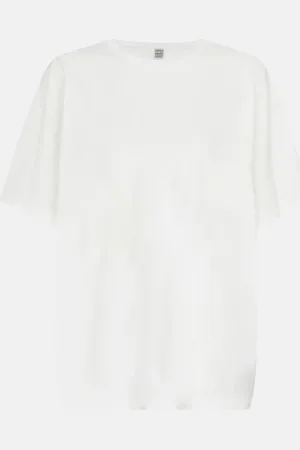 Totême Oversized cotton jersey T-shirt