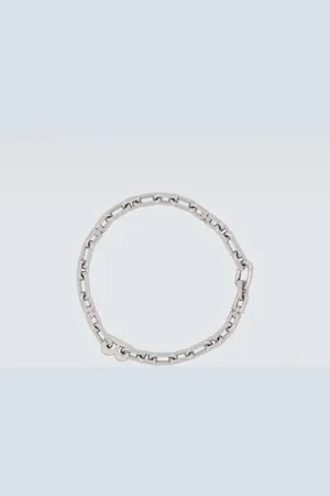 Balenciaga B Chain thin necklace