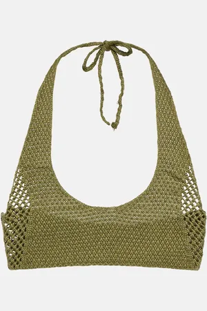Bananhot Mari halterneck knit bra top