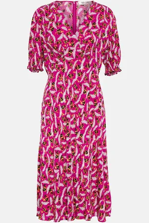 Diane von Furstenberg Jemma floral midi dress