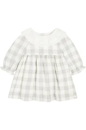 Tartine Et Chocolat Baby checked poplin dress