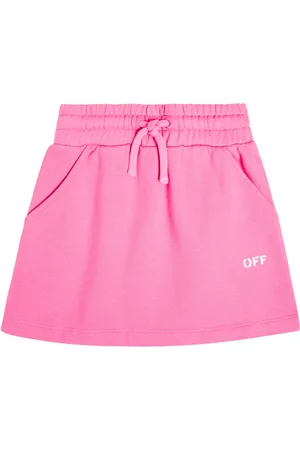 OFF-WHITE Cotton jersey skirt