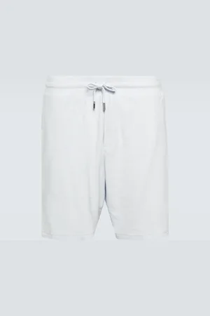 Frescobol Carioca Augusto cotton-blend terry shorts