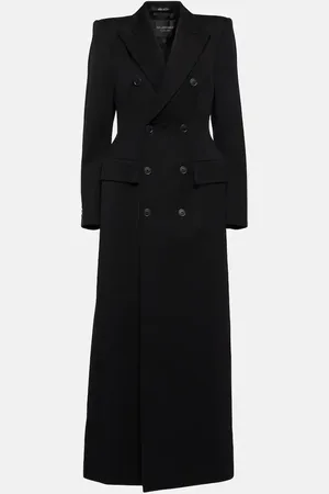 Balenciaga Structured double-breasted wool coat