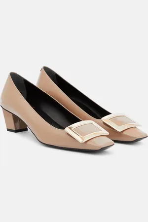 Roger Vivier Belle Vivier 45 leather pumps