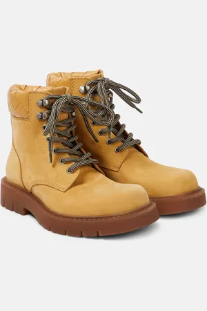 Bottega Veneta Haddock suede combat boots