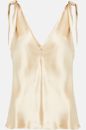 GABRIELA HEARST Arrow silk top