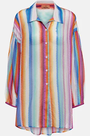 Missoni Zig Zag cotton-blend shirt