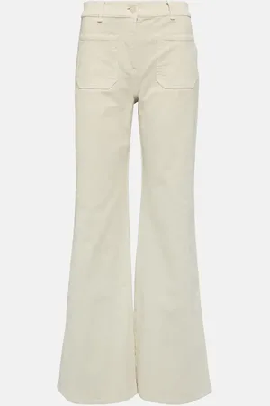 NILI LOTAN Florence high-rise corduroy pants