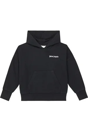 Palm Angels Logo cotton jersey hoodie