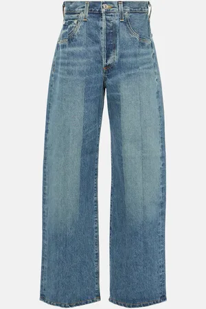 Citizens of Humanity Ayla cuffed wide-leg jeans