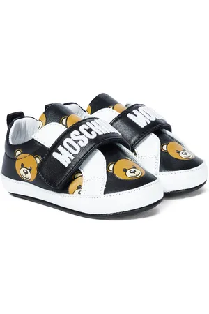 Moschino Baby leather sneakers