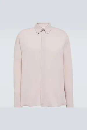 Ami Acetate and silk shirt