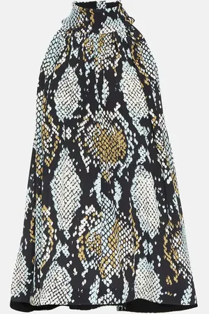 Proenza Schouler Printed high-neck top