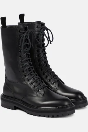 Jimmy Choo Cora leather combat boots