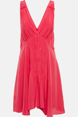 Isabel Marant Nalatiaga silk minidress