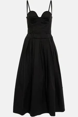 Proenza Schouler Cotton-blend midi dress