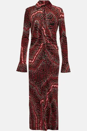 Altuzarra Claudia printed shirt dress