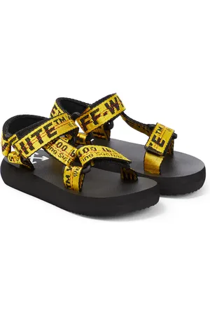 OFF-WHITE Logo jacquard sandals
