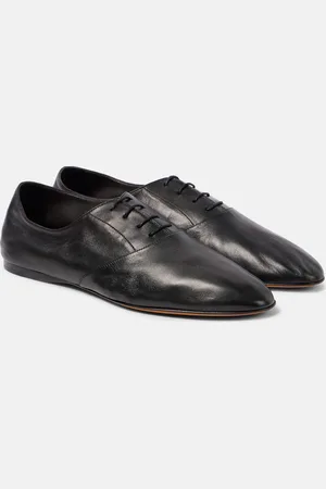 The Row Hereditas leather Oxford shoes