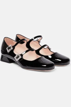 Roger Vivier Mini TrÃ¨s Vivier patent leather Mary Jane pumps