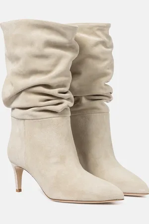 PARIS TEXAS Slouchy suede boots