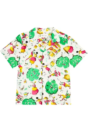 MORLEY Sault printed cotton shirt