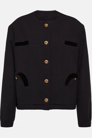 Blazé Milano BlazÃ© Milano Gliss cotton-blend bouclÃ© jacket