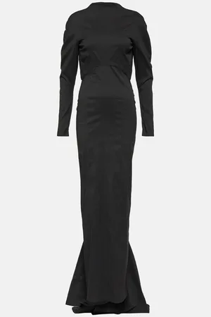 Alaïa AlaÃ¯a Embellished taffeta gown