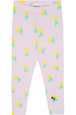Bobo Choses Baby Sea Flower jersey leggings