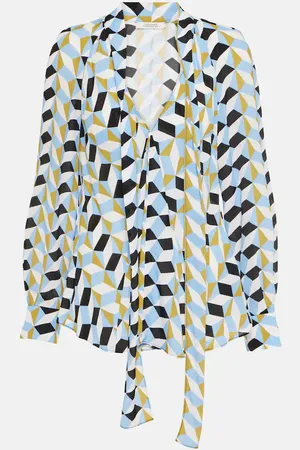 Dorothee Schumacher Printed tie-detail top
