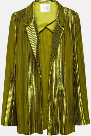 GALVAN Nuage pleated blazer
