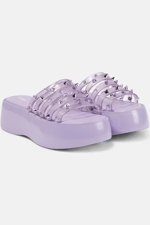 Jean Paul Gaultier X Melissa Becky Punk Love PVC platform slides