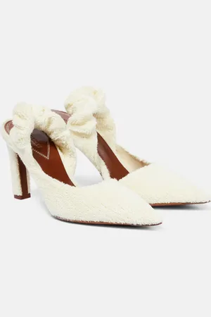ZIMMERMANN Twisted Towel 85 slingback sandals