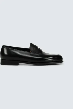 JOHN LOBB Lopez leather loafers