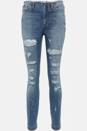 Dolce & Gabbana Distressed skinny jeans