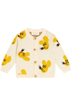 Bobo Choses Baby jacquard cotton cardigan