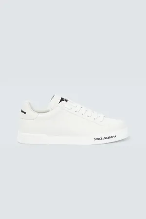 Dolce & Gabbana Logo leather sneakers