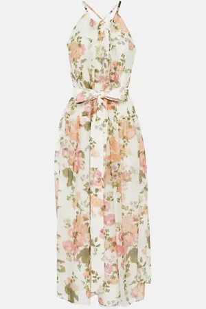 Erdem Zinnia floral cotton and silk midi dress