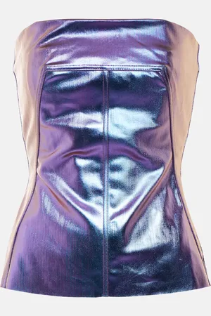 Rick Owens Strapless denim top